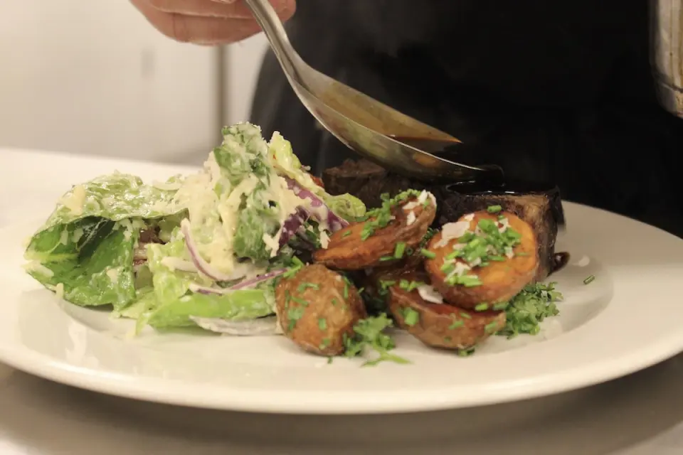 vällagad lunch vid konferens i göteborg